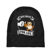 new owl best friend for life Baby Beanies