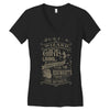 just a wizard girl living rr51 best trending Women's V-Neck T-Shirt
