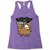 pirates face Racerback Tank