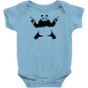 panda gun Baby Onesie
