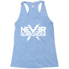 never surrender Racerback Tank
