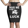 hug me for luck Pencil Skirts