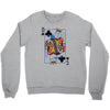 catdog playing card Crewneck Sweatshirt