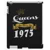 queens are born in 1975 iPad 3 and 4 Case
