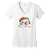 gotham grrlz Women's V-Neck T-Shirt