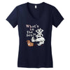 what's in the box Women's V-Neck T-Shirt