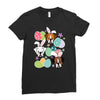 easter boxer Ladies Fitted T-Shirt