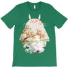 Totoro With Japanese Landscape T-Shirt