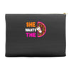 She Wants The D - Dunkin Donuts Accessory Pouches