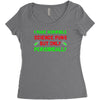imake horrible since puns but only periodicaly Women's Triblend Scoop T-shirt