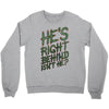 zombie right behind Crewneck Sweatshirt