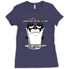 master shake demon Ladies Fitted T-Shirt
