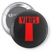 t virus gorillaz Pin-back button