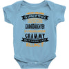 Super Cool Granddaughter Of A Freaking Awesome Grammy Baby Onesie