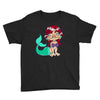 little ugly mermaid Youth Tee