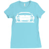 rs racing cup car carrera turbo race tuning Ladies Fitted T-Shirt