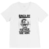 Back Off I Have A Crazy Grandfather And I am not Afraid To Use Him V-Neck Tee