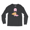 ice cream ghost Long Sleeve Shirts
