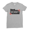 blessed mommy  flower Ladies Fitted T-Shirt