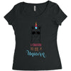 i choose to be a unicorn Women's Triblend Scoop T-shirt