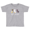 happy meowr Toddler T-shirt