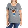 class o f 2019 cool boy Ladies Curvy T-Shirt