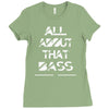 all about that bass Ladies Fitted T-Shirt