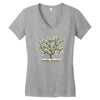 i met my wife on ancestrycom Women's V-Neck T-Shirt