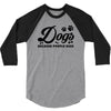 Dogs Because People Suck 3/4 Sleeve Shirt