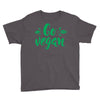 go vegan Youth Tee