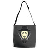 v for vendetta Adjustable Strap Totes