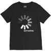 buffering  funny retro loading computer console fashion party V-Neck Tee