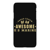 proud cousin of an awesome u.s marine iPhoneX