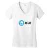 reach out and crush someone Women's V-Neck T-Shirt