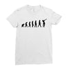 evolution fortnite Ladies Fitted T-Shirt