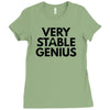 Very Stable Genius Ladies Fitted T-Shirt