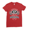vintage quality without compromise 1975 aged to perfection Ladies Fitted T-Shirt