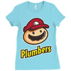 plumbers Ladies Fitted T-Shirt