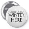 Winter (f80) Pin-back button