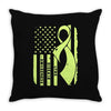 lyme disease awareness Throw Pillow