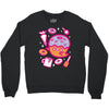 donut ghost baking Crewneck Sweatshirt