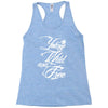 young wild and free new Racerback Tank