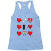 ls lesbian full heart Racerback Tank