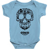loco coco skul Baby Bodysuit