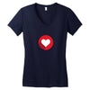FAHRIE77 Women's V-Neck T-Shirt