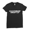 rain drop Ladies Fitted T-Shirt