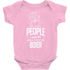 The More People I Meet The More I Love My Boxer Gifts Baby Onesie