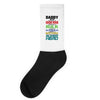 daddy you are my favorite superhero Socks