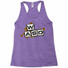 gamer wasd Racerback Tank