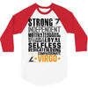Strong Independent Motivated Virgo 3/4 Sleeve Shirt